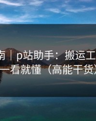 避坑指南｜p站助手：搬运工是什么？一看就懂（高能干货）