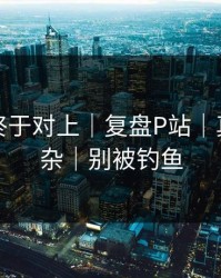 时间线终于对上｜复盘P站｜真相不复杂｜别被钓鱼