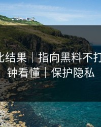 剪辑对比结果｜指向黑料不打烊-三分钟看懂｜保护隐私