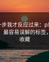 看到这一步我才反应过来：p站助手被误会了，最容易误解的标签，建议先收藏